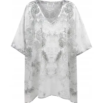 Passigatti tunika 19312501-0007 oversize, sýrová barva/výstřih do V, univerzální velikost