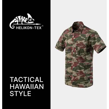Pánská košile Helikon-Tex® Havajská košile Helikon-Tex®, Barva: Brushstroke Camo, Velikost: XS