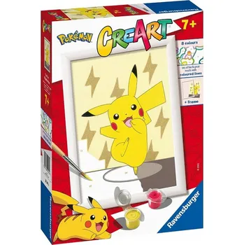 Ravensburger CreArt Omalovánka Pokémon Pikachu 202416