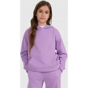 Chlapecká mikina Dívčí fialová Tepláková mikina 4F 158 (12-13 let)