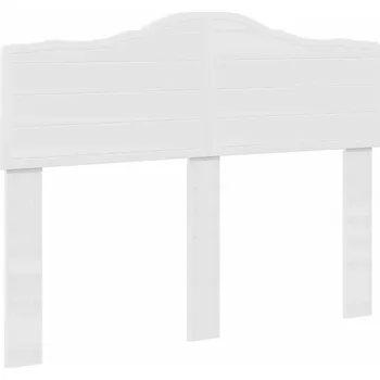 Čelo postele s čelo Bílá 120 cm Kompozitní dřevo