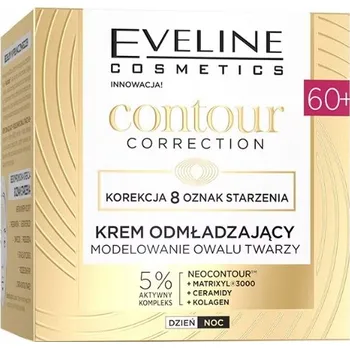 Pleťový krém Omlazující a modelační krém na obličej Eveline Cosmetics Contour Correction den a noc 50 ml