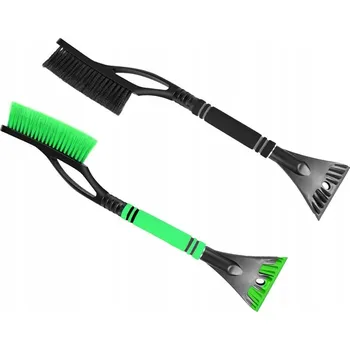 Autoškrabka Škrabka na auto s kartáčem na sníh, námrazu a led, škrabka 2v1