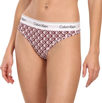 Kalhotky Dámská tanga Calvin Klein vícebarevné (QF8518-ZFR) L