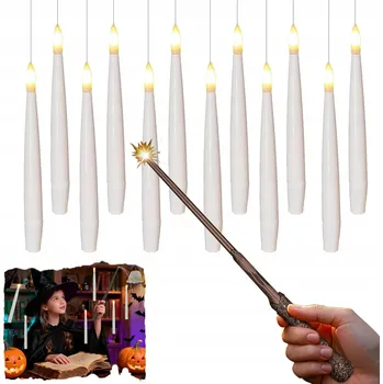 Obraz LEVITUJÍCÍ LED SVÍČKY, LED SVÍČKY, PRO VÁNOCE, HALLOWEEN, DEKORACE