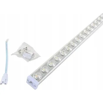 Stropní svítidlo přisazené RGR 36 W LED 120 cm stříbrné