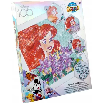 Panenka LICENCE MOZAIKA DISNEY PRINCEZNA ARIEL MALÁ MOŘSKÁ VÍLA