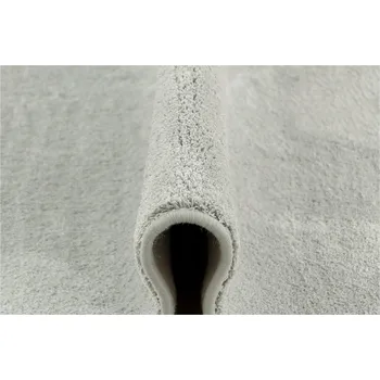 Koberec KOBEREC ŠEDÝ DO OBÝVACÍHO POKOJE LOŽNICE MĚKKÝ MODERNÍ AMAZING 200x200 cm