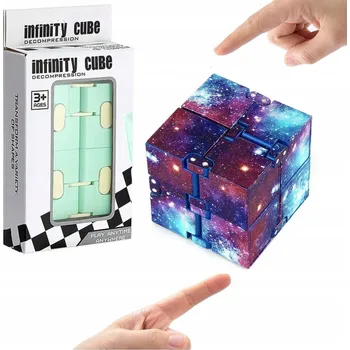 Hlavolam MAGICKÁ ANTISTRESOVÁ KOSTKA infinity cube FIDGET