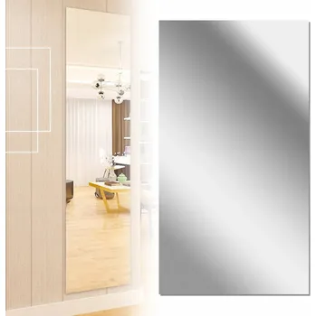 Zrcadlo FÓLIE ZRCADLOVÁ NALEPOVACÍ SAMOLEPICÍ ZRCADLO NA NÁBYTEK ZE STĚNY 200X60 CM
