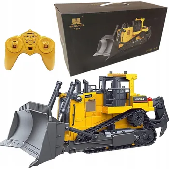 RC model auta BULDOZER DÁLKOVĚ OVLÁDANÝ HUINA DÁLKOVÉ OVLÁDÁNÍ COIL