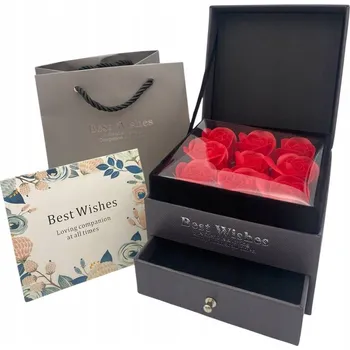 Dárková krabička KRABIČKA na dárek STABILIZOVANÁ RŮŽE KRABIČKA na Šperky jako Dárek