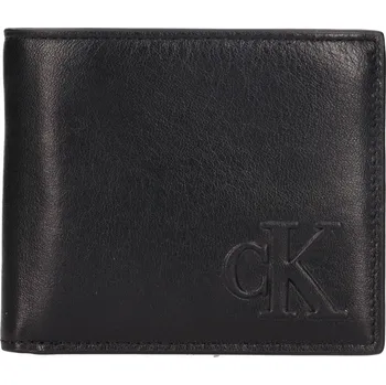 Peněženka Pánská kožená peněženka Calvin Klein Svenson - černá
