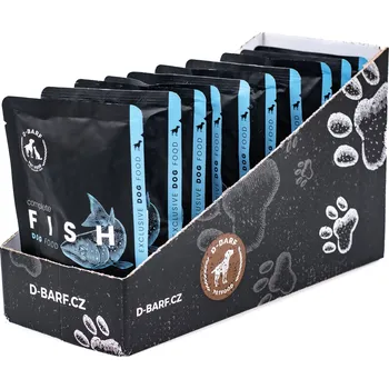 Krmivo pro psa Barf pro psy - Rybí komplet, 10x 150 g