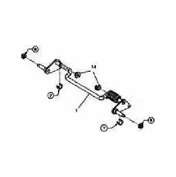 Sekačka Přední náprava - sekačka