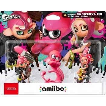 Figurka Amiibo Splatoon Octoling 3-Pack