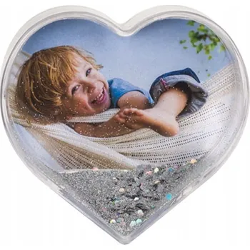 Obraz Rámeček srdce s konfetami