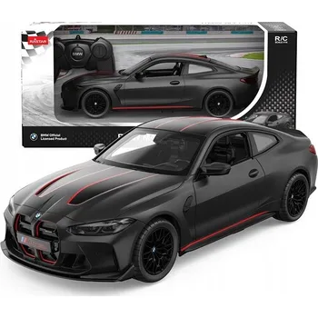 RC model auta Rastar Auto BMW M4 CSL černé na dálkové ovládání 1:16