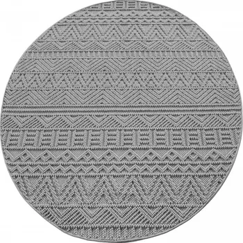 Koberec Hans Home Kusový koberec Helix 2202 silver kruh - 80x80