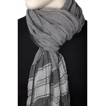 Šála VISKÓZA 100% Široká Šála Velká Kostkovaná PEPITO Vzor W23