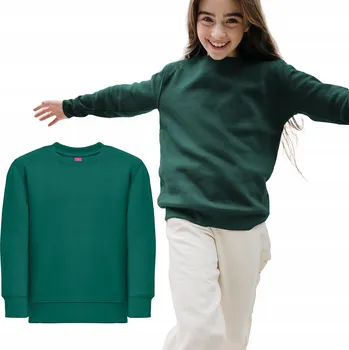 Chlapecká mikina Dětská mikina bavlna TH Clothes zelená velikost 116