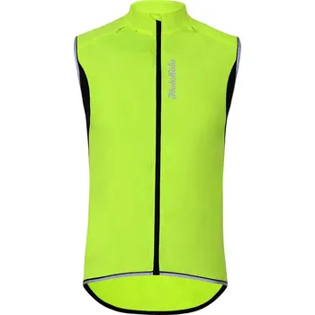 Cyklistická vesta HOLOKOLO Cyklistická vesta - WIND/RAIN - žlutá M