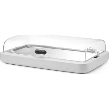 Chladicí vitrína s víkem UNIQ - 593x389 mm - bílá | Hendi 871911