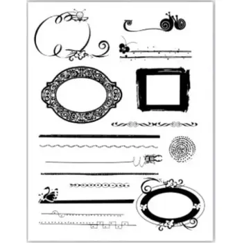 Dětské razítko Razítka - ornamenty šnek..