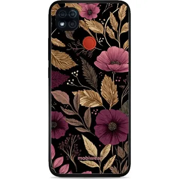 Pouzdro na mobilní telefon Lesklý kryt Mobiwear Glossy - Xiaomi Redmi 9C - G170G Fialová kvítka (Prémiové lesklé pouzdro, obal, kryt Mobiwear Glossy na mobil Xiaomi Redmi 9C - G170G Fialová kvítka, materiál Plast + TPU silikon - krytí po všech stranách, neošoupatelný potisk, tenké)