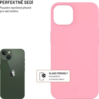 Telefonní příslušenství TPU gelový kryt FIXED ReStory pro Apple iPhone 13, růžový