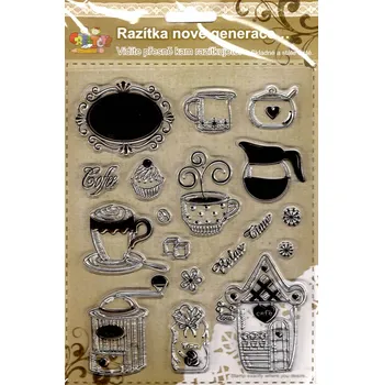 Dětské razítko Razítka gelová - čas na kávu