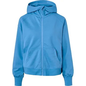 Dámská mikina 655854 - Tchibo - Sportovní tepláková mikina - pro ženy - vel. L 44/46 - barva: modrá