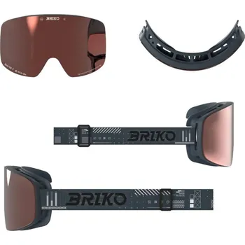Briko HORIZON 2 LENSES-Graphic grey asphalt lyžařské brýle