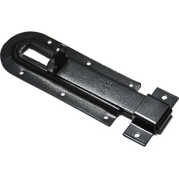 Tesařské kování Zástrč AGS, 100mm, černý lak