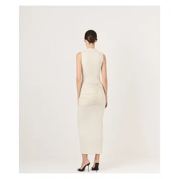 Dámské šaty La Mania Koktejlové šaty CORA Bílá Classic Fit 40