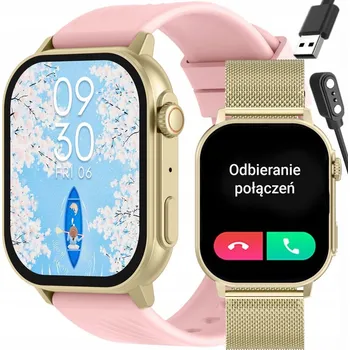 Hodinky Chytré Hodinky Gravity GT15 zlaté