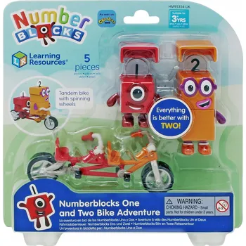 Obraz Learning Resources Number Blocks Číselné kostky 1 a 2 na kolo HM95354