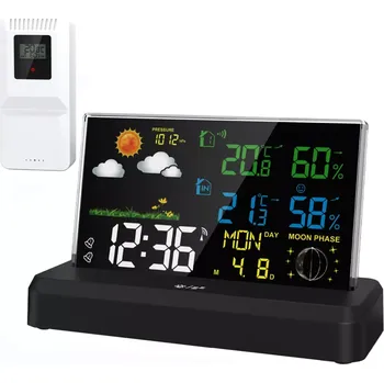 Meteostanice Maltec Daily2000M černá