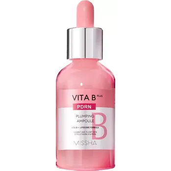 Pleťové sérum MISSHA Vita B Plus PDRN Plumping Ampoule – Hydratační a zpevňující ampule pro revitalizaci pleti