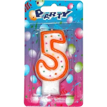 Wiky Párty svíčka číslo 5
