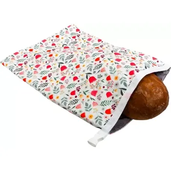 Školní sáček Green Smile Funkční pytlík na chleba – Tulipány