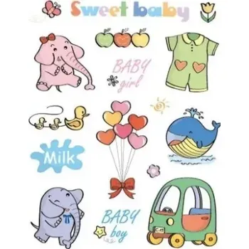 Dětské razítko Razítka gelová - Gelová razítka - "Sweet Baby"