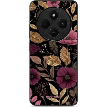 Pouzdro na mobilní telefon Lesklý kryt Mobiwear Glossy - Xiaomi Redmi 14C / Poco C75 - G170G Fialová kvítka (Prémiové lesklé pouzdro, obal, kryt Mobiwear Glossy na mobil Xiaomi Redmi 14C / Poco C75 - G170G Fialová kvítka, materiál Plast + TPU silikon - krytí po všech stranách,)