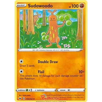 Sběratelská karetní hra Sudowoodo 100/202 - Sword & Shield Typ karty: Non-Holo
