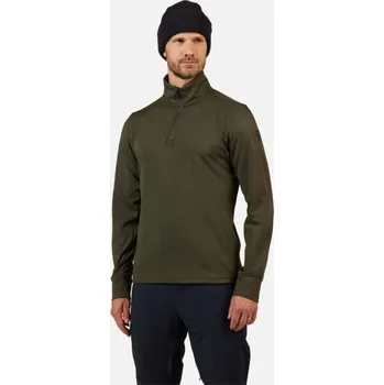 Pánská mikina Rossignol MID LAYER STRETCH HZ-OLIVE SHADOW-mikina - 2XL