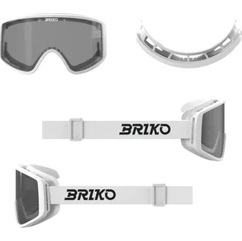 Lyžování Briko PULSE PHOTO-White PHG23 lyžařské brýle