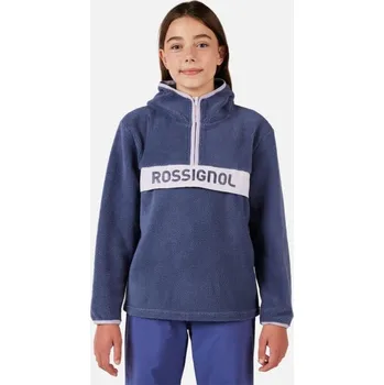 Pánská mikina Rossignol JR ALLTRACK ANORAK FLEECE-TRUE NIGHT BLUE-mikina - 016