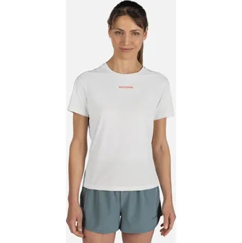 Dámské tričko Rossignol SIDELHORN TEE-WHITE funkční běžecké dámské tričko - 00M