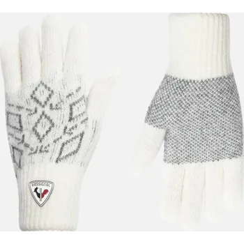 Rukavice Rossignol W MIA G-WHITE dámské pletené rukavice