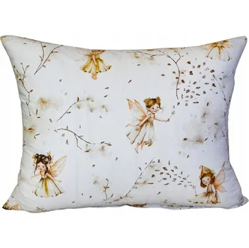 Povlak na dekorativní polštářek Povlak 50x70 Dětský bavlněný Calineczka Béžová Oboustranná